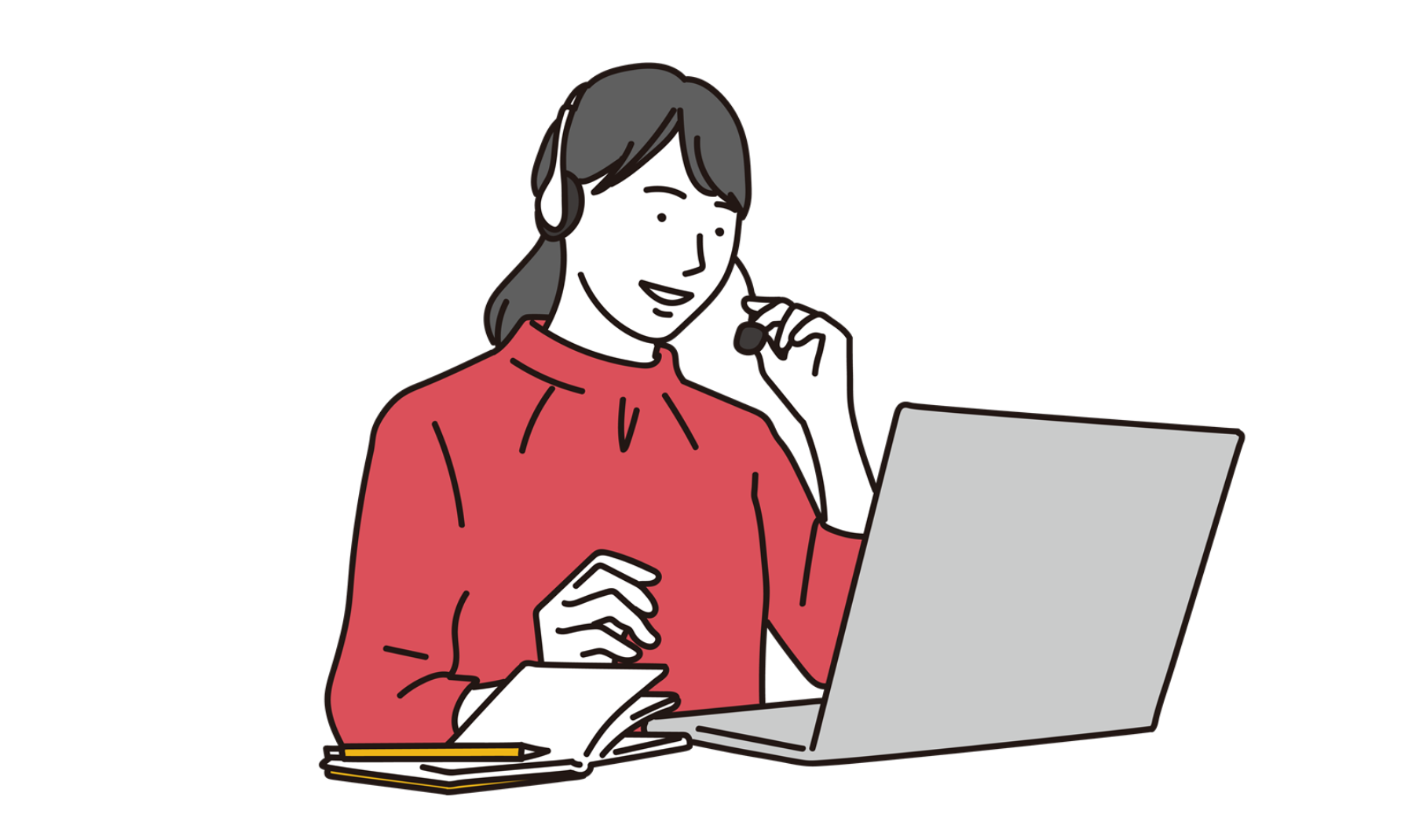女のイラスト